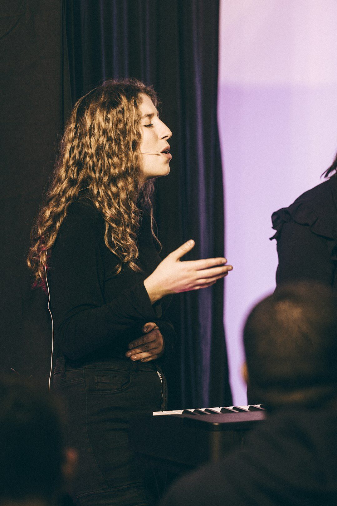woman leading workshop